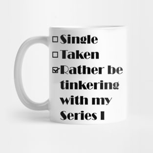 Single, Taken, Land Rover Series I Mug